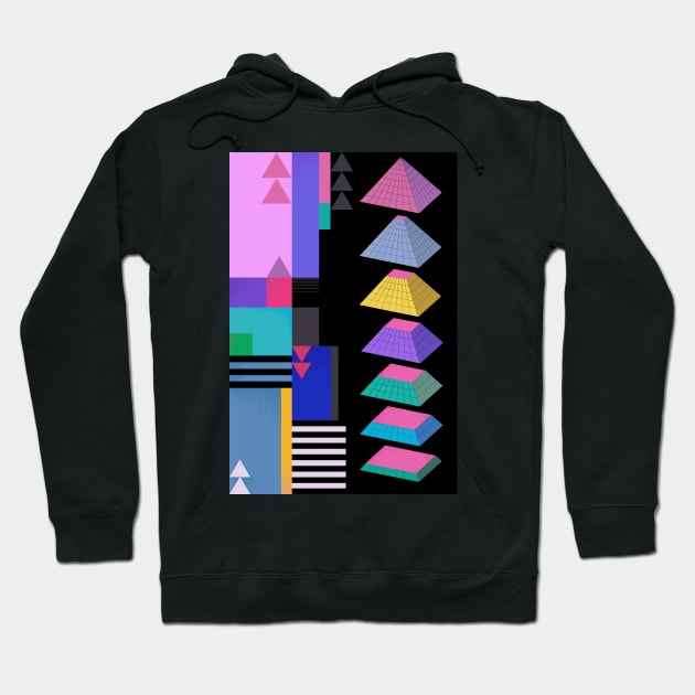 Magic Triangles Hoodie by Mr.Melville